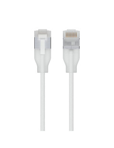 Ubiquiti Uacc-Cable-Patch-El-C6A-15M-W Kabel Sieciowy Półprzezroczysty, Biały Cat6A 2