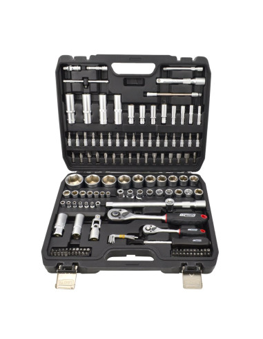 Awtools Zestaw Kluczy  144El. 1/2" / 1/4" Black Line