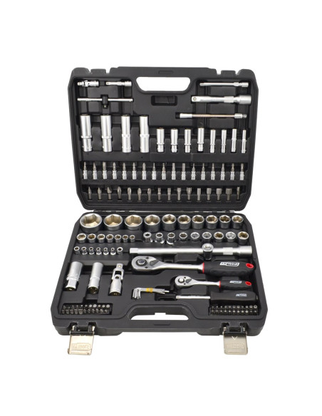 Awtools Zestaw Kluczy  144El. 1/2" / 1/4" Black Line