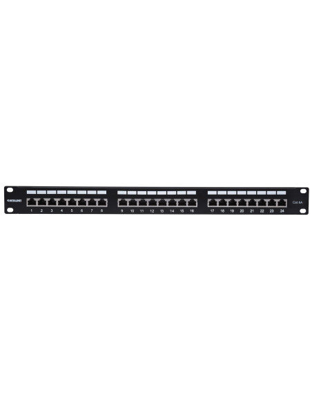 Intellinet 24-Port Cat6A Patchpanel Ftp 1He Schwarz