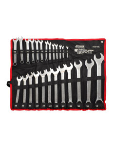 Awtools Klucz Płasko-Oczkowy Kpl.25Szt. /6Mm-36Mm   Black Line