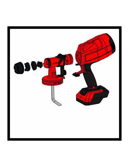 Pistolet Do Malowania Tc-Sy 18/60 Li-Solo Einhell