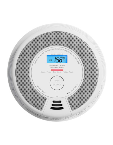 X-Sense Sc07-W Detektor Dymu Detektor Tlenku Węgla Interconnectable Bezprzewodowy