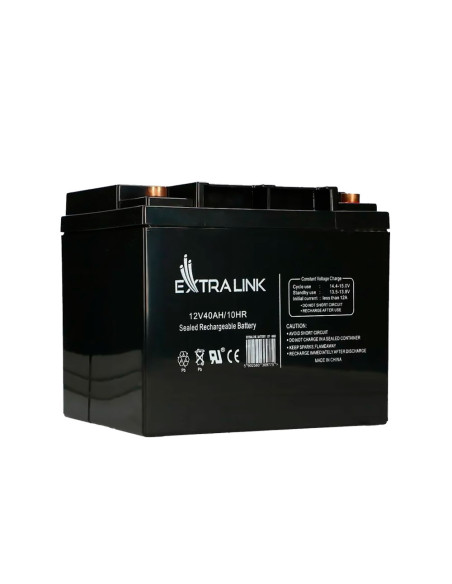 Extralink Akumulator Bezobsługowy Agm 12V 40Ah