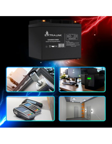 Extralink Akumulator Bezobsługowy Agm 12V 40Ah