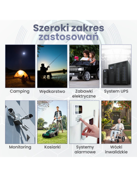 Extralink Akumulator Bezobsługowy Agm 12V 40Ah
