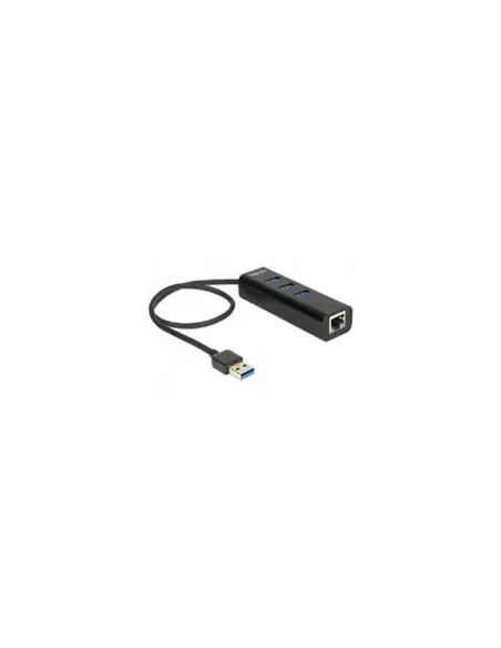 Delock Usb-Hub 3-Port Usb3.0, +1X Gigabit Lan