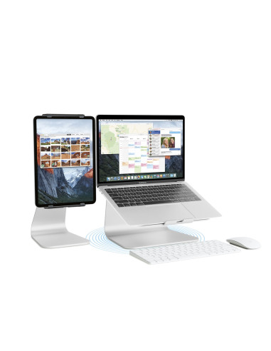 Rain Design Mstand360 Laptop Stand, Silver