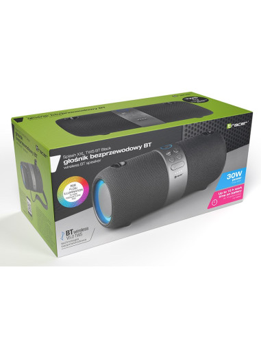 Głośnik Bt Tracer Splash Xxl Stereo 30W Czarny Traglo46789