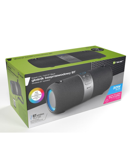 Głośnik Bt Tracer Splash Xxl Stereo 30W Czarny Traglo46789