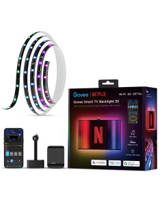 Govee Tv Backlight Taśma Led Do Telewizora 55-65 Cali, Rgbic, Wi-Fi + Bluetooth H6098Cd1