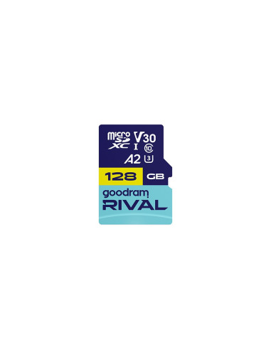 Goodram Microsdxc 128Gb V30 A2 Uhs I U3 Rival + Adapter