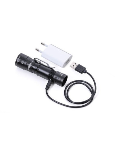 Troika Eco Beam Czarny Magnetyczne Mocowanie Latarki Led
