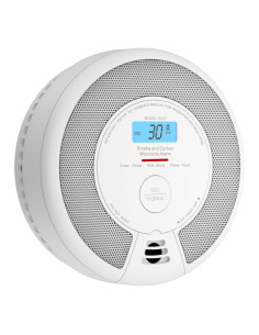 X-Sense Sc07 Detektor Dymu Fotoelektryczne Czujniki Odbicia Interconnectable Bezprzewodowy 2