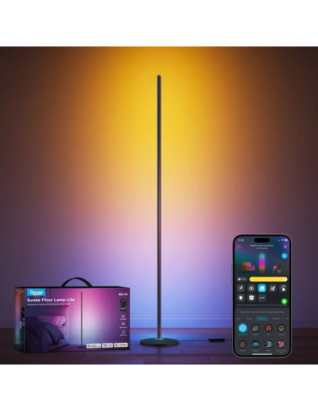 Govee Lampa Podłogowa Rgbicw 1000Lm, Wi-Fi, Bluetooth H8076C13