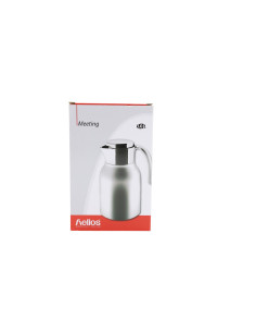 Helios Edelstahl-Isolierkanne Meeting 1,0 L