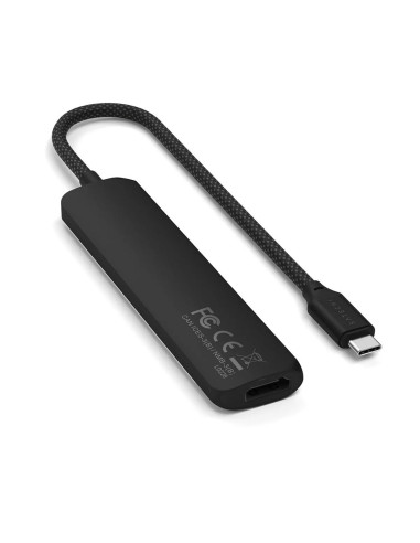 Satechi St-P6Sk Huby I Koncentratory Usb Type-C 10000 Mbit/S Czarny