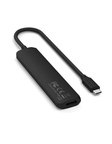 Satechi St-P6Sk Huby I Koncentratory Usb Type-C 10000 Mbit/S Czarny