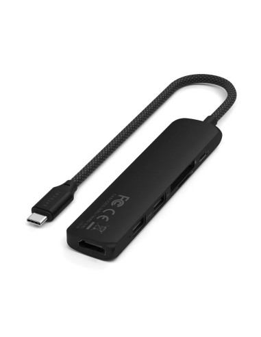 Satechi St-P6Sk Huby I Koncentratory Usb Type-C 10000 Mbit/S Czarny