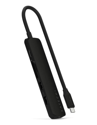 Satechi St-P6Sk Huby I Koncentratory Usb Type-C 10000 Mbit/S Czarny