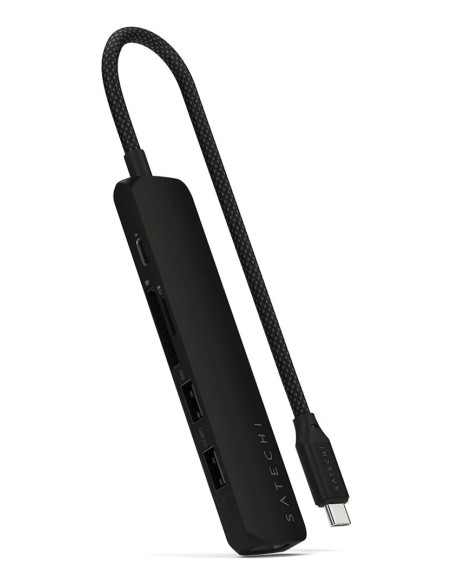 Satechi St-P6Sk Huby I Koncentratory Usb Type-C 10000 Mbit/S Czarny