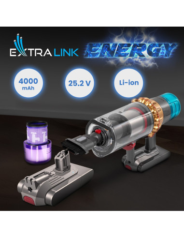 Extralink Ex.94552 Akcesorium/Materiał Eksploatacyjny Do Odkurzacza Bateria Ręczny Odkurzacz