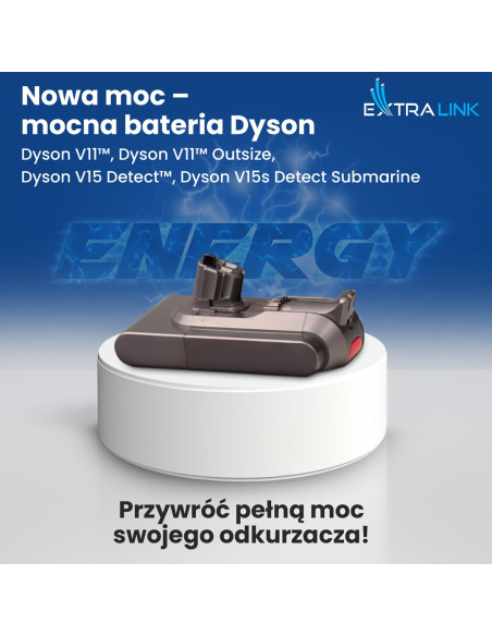 Extralink Ex.94552 Akcesorium/Materiał Eksploatacyjny Do Odkurzacza Bateria Ręczny Odkurzacz