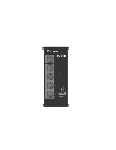 Teltonika Tsf000 Nie Zarządzany Fast Ethernet (10/100) Obsługa Poe Desktop Czarny