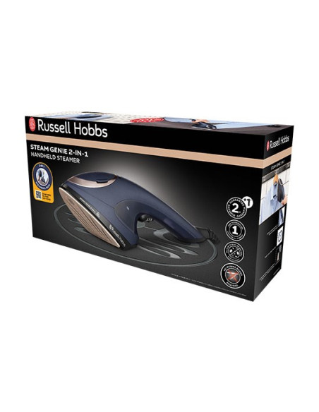 Russell Hobbs 28370-56 Ręczna Parowica Do Ubrań 0,15 L 1700 W Niebieski, Złoto