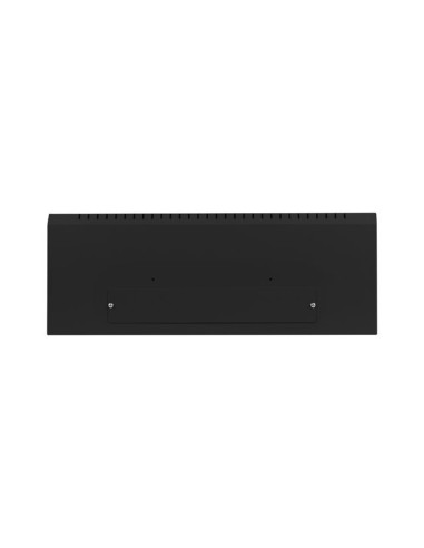 Lanberg Szafa Instalacyjna Rack Wisząca 19" 6U+3U 540X200 Niskoprofilowa Czarna (Złożona)