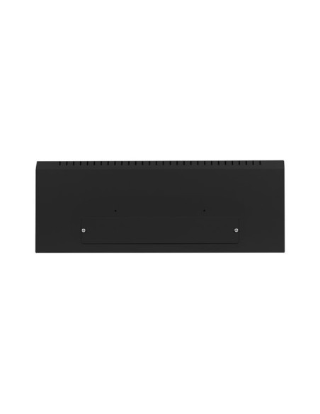 Lanberg Szafa Instalacyjna Rack Wisząca 19" 6U+3U 540X200 Niskoprofilowa Czarna (Złożona)