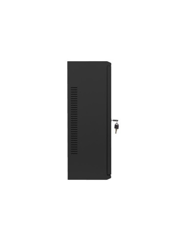 Lanberg Szafa Instalacyjna Rack Wisząca 19" 6U+3U 540X200 Niskoprofilowa Czarna (Złożona)