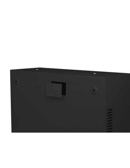 Lanberg Szafa Instalacyjna Rack Wisząca 19" 6U+3U 540X200 Niskoprofilowa Czarna (Złożona)