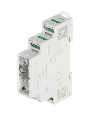 Blebox Switchbox-D-Dc-Din - Podwójny, Bezpotencjałowy Inteligentny Przełącznik Wi-Fi, 230V Ac, 30V Dc