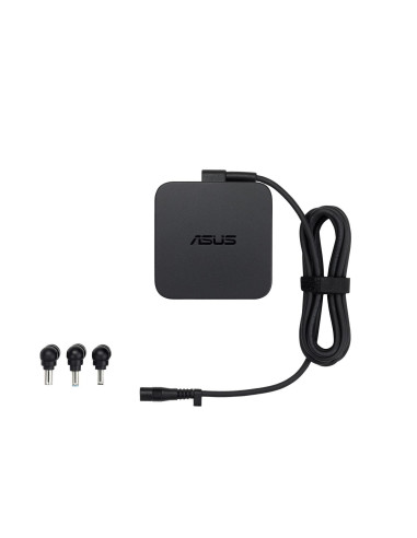 Asus U65W-01 Universal Mini Mulit-Tips Adaptor Adapter Zasilający/ Inwentor Wewnątrz/Na Wolnym Powietrzu 65 W Czarny