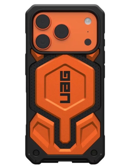 Urban Armor Gear Monarch Pro Pokrowiec Na Telefon Komórkowy 16 Cm (6.3") Pomarańczowy, Czarny