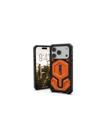 Urban Armor Gear Monarch Pro Pokrowiec Na Telefon Komórkowy 16 Cm (6.3") Pomarańczowy, Czarny