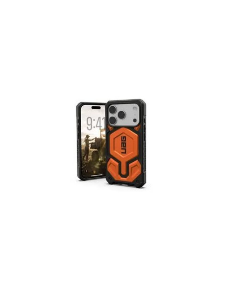 Urban Armor Gear Monarch Pro Pokrowiec Na Telefon Komórkowy 16 Cm (6.3") Pomarańczowy, Czarny