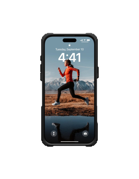 Uag Plasma Xte Magsafe - Obudowa Ochronna Z Podstawką Do Iphone 16 Pro Max Kompatybilna Z Magsafe (Black/Orange)