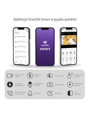 Niania Elektroniczna Truelife Nannycam S3 Smart