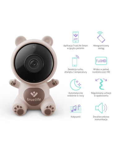 Niania Elektroniczna Truelife Nannycam S3 Smart