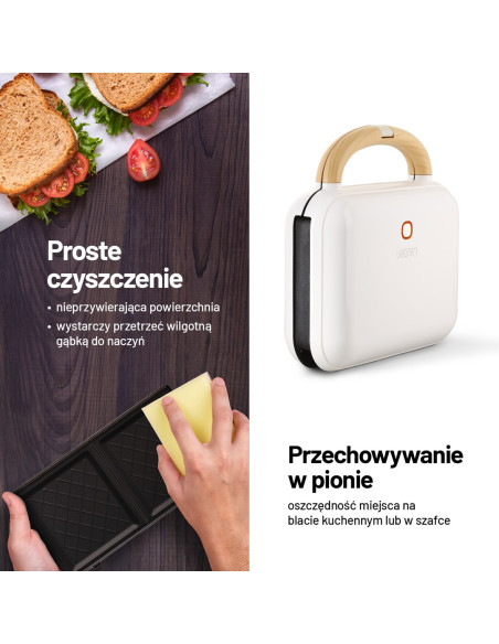 Opiekacz Do Kanapek Lauben Sandwich Maker 3In1 900W