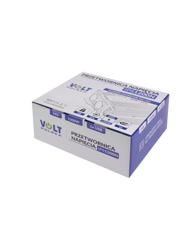 Volt Przetwornica Volt Polska Ips-1200 24V 230V 800/1200W