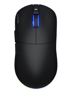 Hator Quasar 3 Wireless Myszka Gaming Oburęczny Rf Wireless + Bluetooth + Usb Type-A Optyczny 12000 Dpi