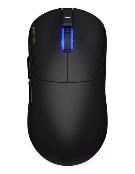 Hator Quasar 3 Wireless Myszka Gaming Oburęczny Rf Wireless + Bluetooth + Usb Type-A Optyczny 12000 Dpi