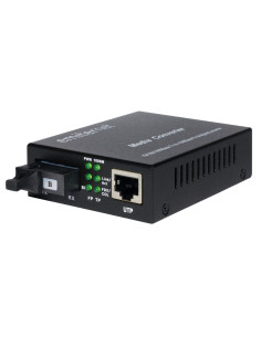Emiter Em/1Gb-Eth-1Xsc-1550 Konwerter Światłowodowy Wdm Ethernet 10/100/1000 Mbps Rj45/1Xsc Sm 9/125 (Tx 1550Nm / Rx 1310Nm) 20K