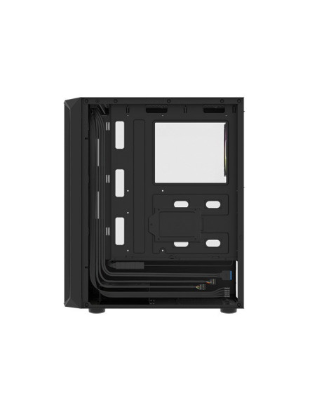 Fury Obudowa Komputerowa Fury Shobo Sh4F Rgb Midi Z Oknem Czarna