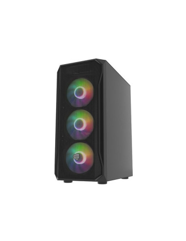 Fury Obudowa Komputerowa Fury Shobo Sh4F Rgb Midi Z Oknem Czarna