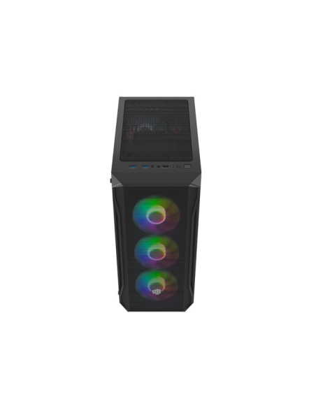 Fury Obudowa Komputerowa Fury Shobo Sh4F Rgb Midi Z Oknem Czarna