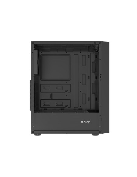 Fury Obudowa Shobo Sh8F Midi Tower Z Oknem Czarna
